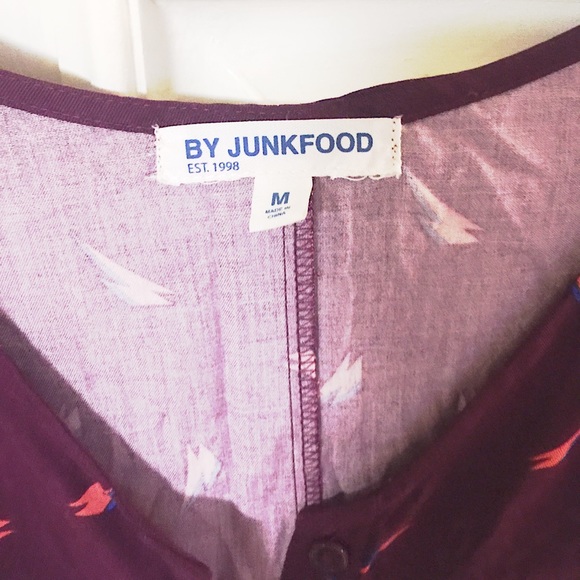 90’s David Bowie Button Down Hi-Low Skater Dress - Picture 6 of 8